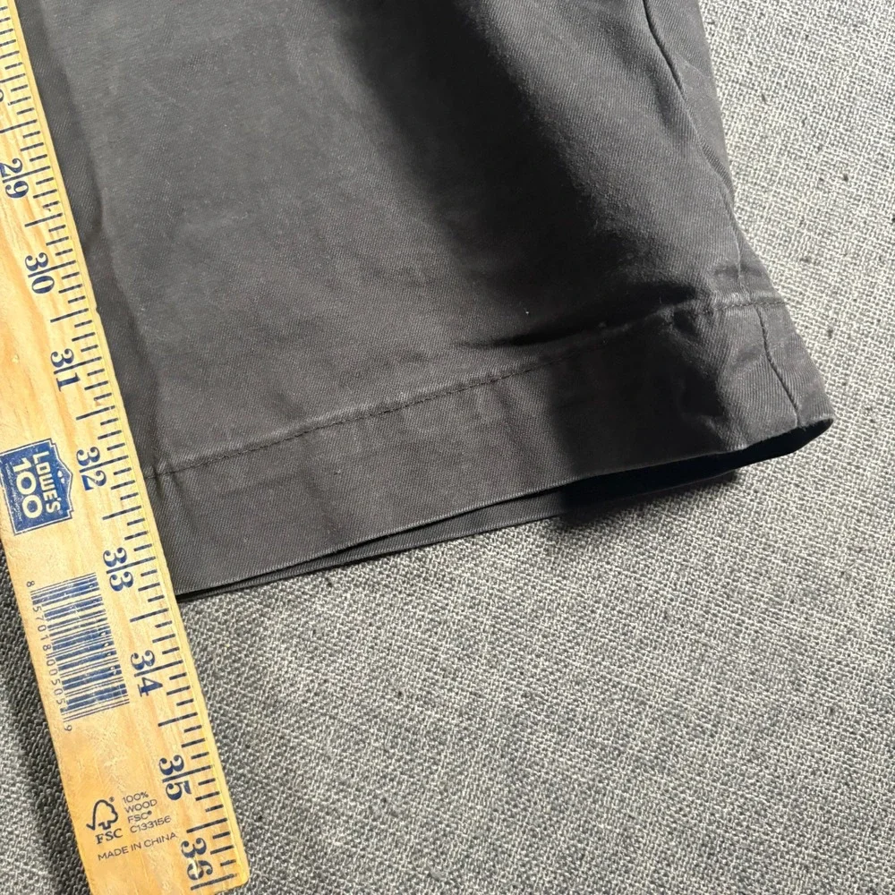 Banana Republic Aiden Chino Men 35x36 Gray Slim Fit‎ Stretch Cotton Pants